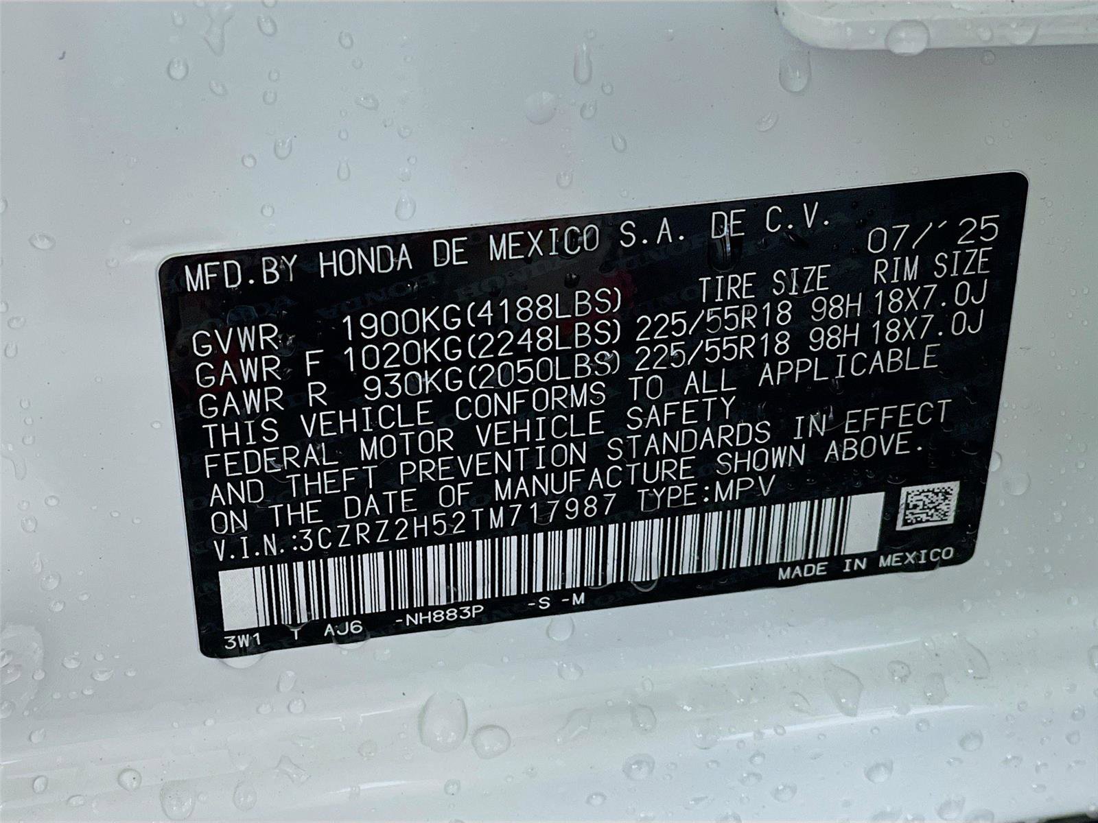 New 2026 Honda HR-V Sport image 21