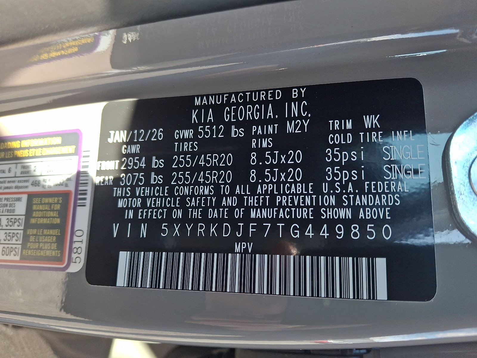 New 2026 Kia Sorento SX AWD/4WD image 20