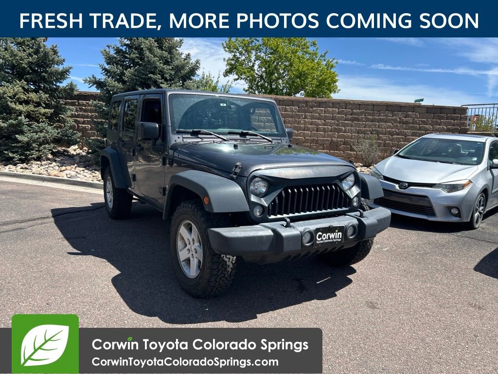 Used 2017 Jeep Wrangler Unlimited Sport w/ Quick Order Package 24S AWD/4WD image 1