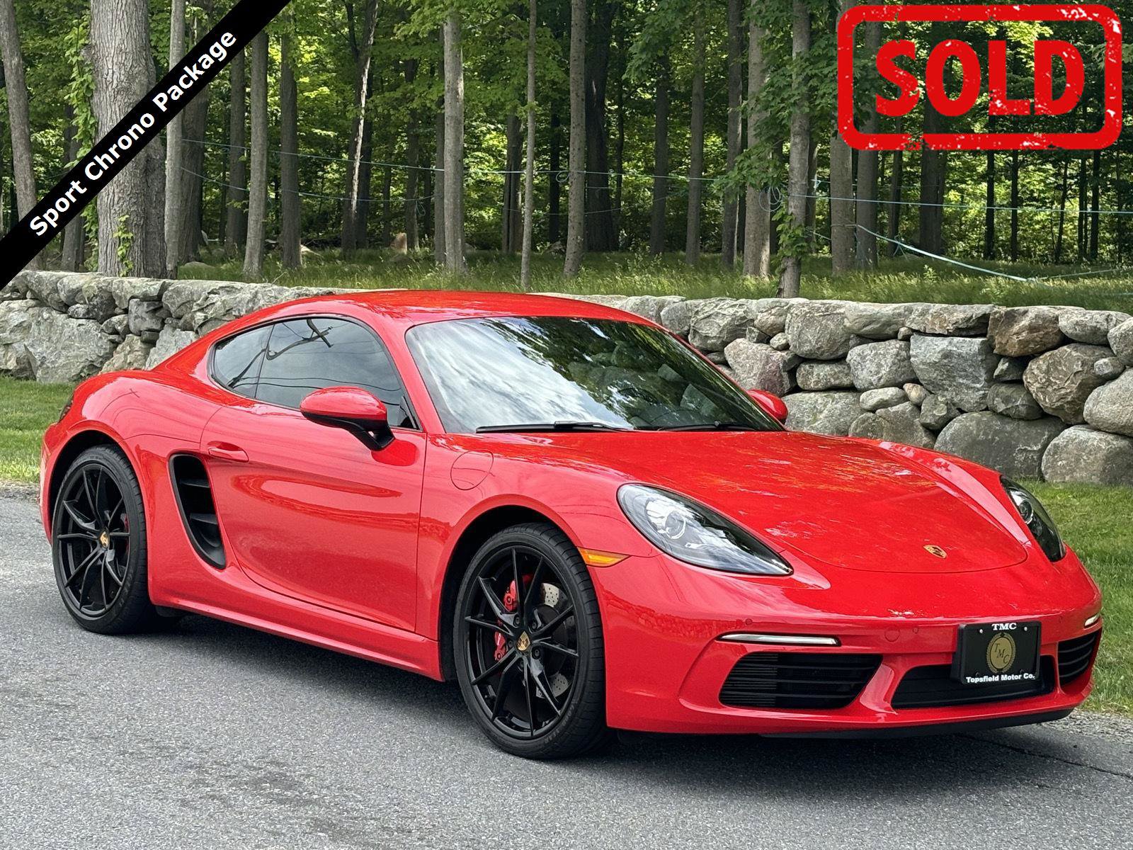 Used 2019 Porsche 718 Cayman S