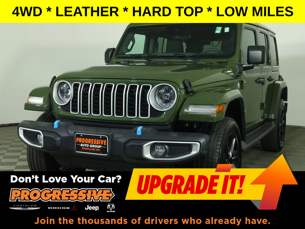 Used 2024 Jeep Wrangler Unlimited Sahara w/ Dual Top Group