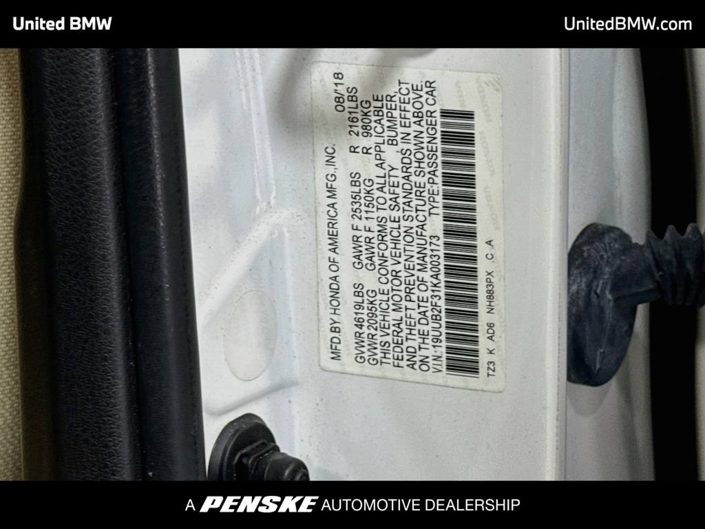 Used 2019 Acura TLX V6 FWD image 21