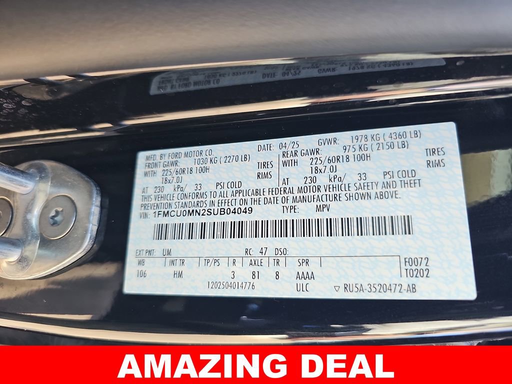 Used 2025 Ford Escape ST-Line image 41