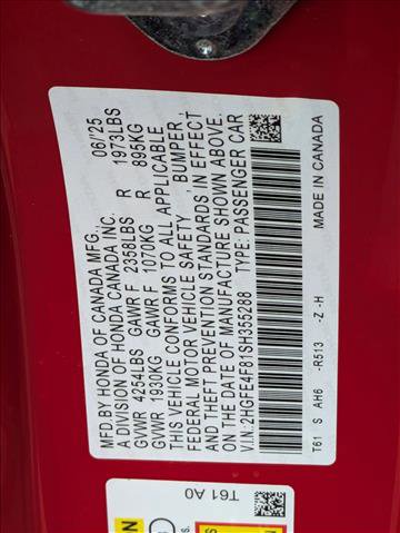Used 2025 Honda Civic Sport image 25