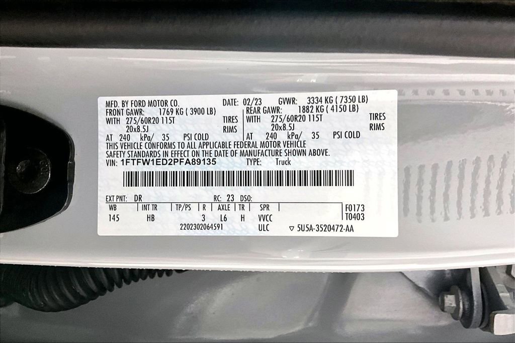 Used 2023 Ford F150 Lariat w/ Max Trailer Tow Package image 31