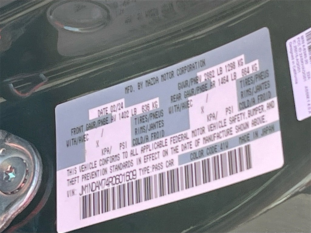 Used 2024 MAZDA MX-5 Miata RF Grand Touring image 31