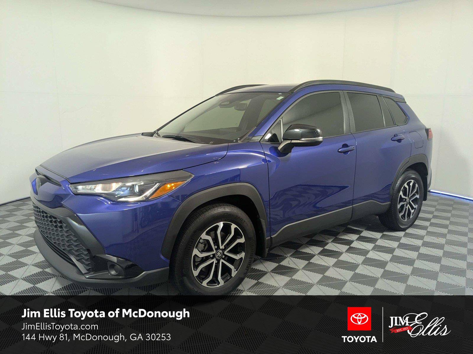 Certified 2025 Toyota Corolla Cross AWD Hybrid w/ Moonroof Package