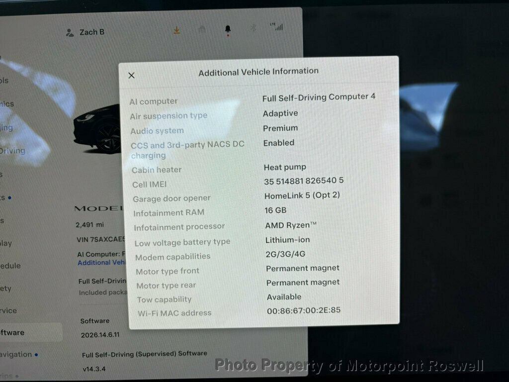 Used 2026 Tesla Model X AWD/4WD image 21