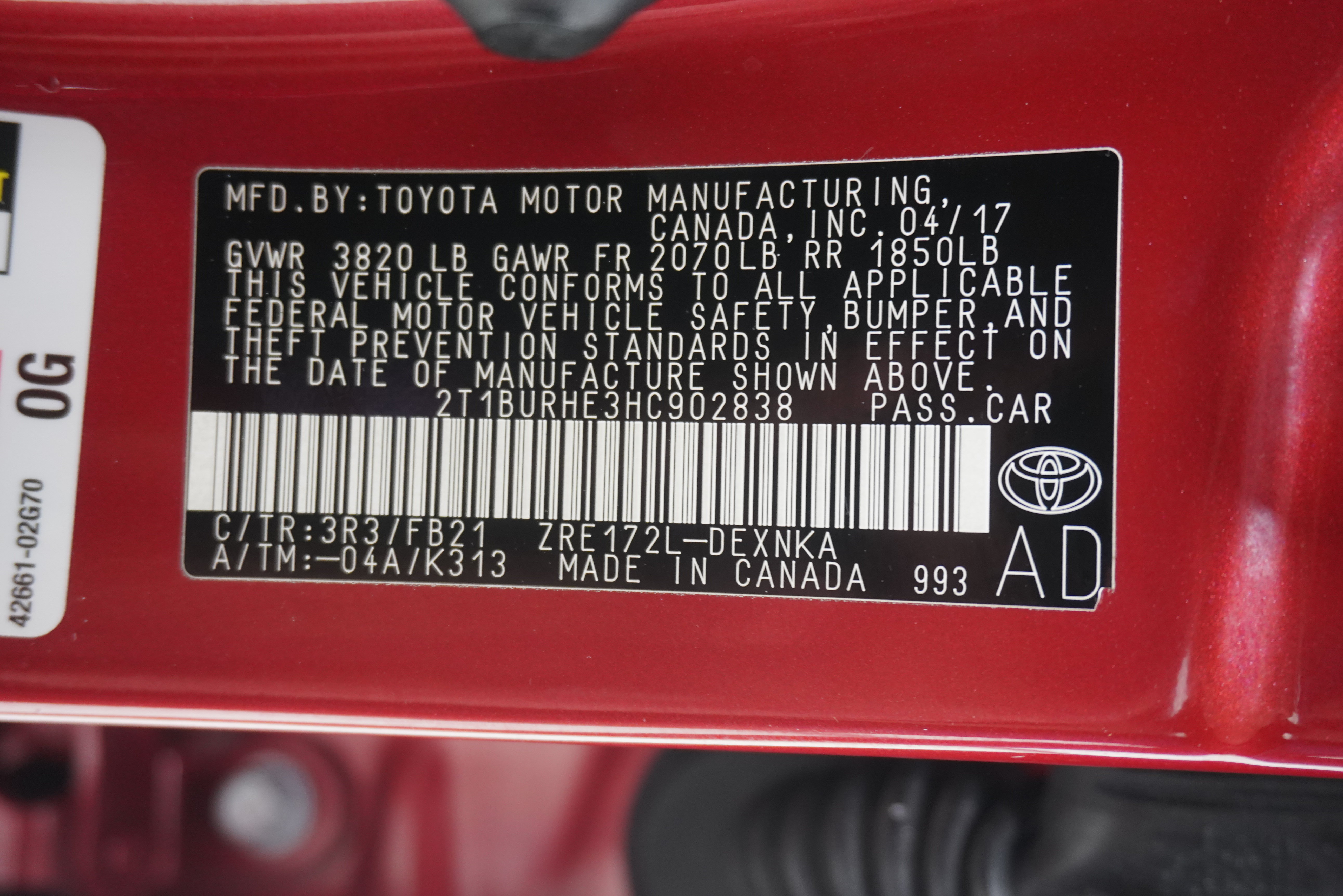 Used 2017 Toyota Corolla LE FWD image 27