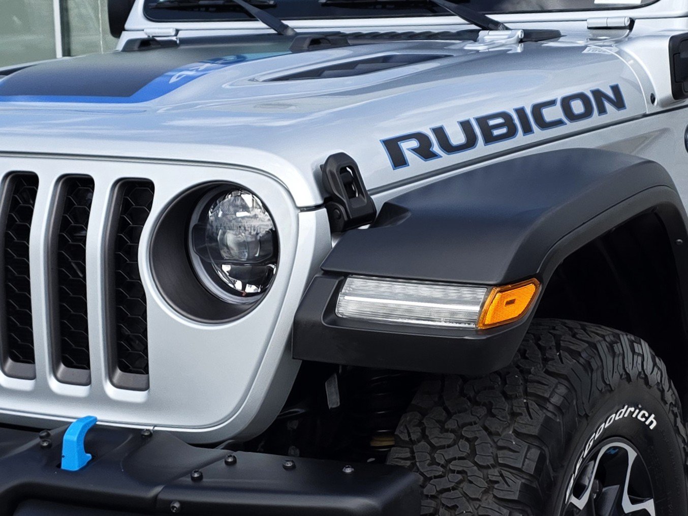 Certified 2023 Jeep Wrangler Unlimited Rubicon 4xe w/ Steel Bumper Group AWD/4WD image 8