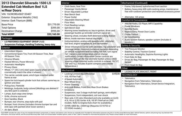 Used 2013 Chevrolet Silverado 1500 LS image 6