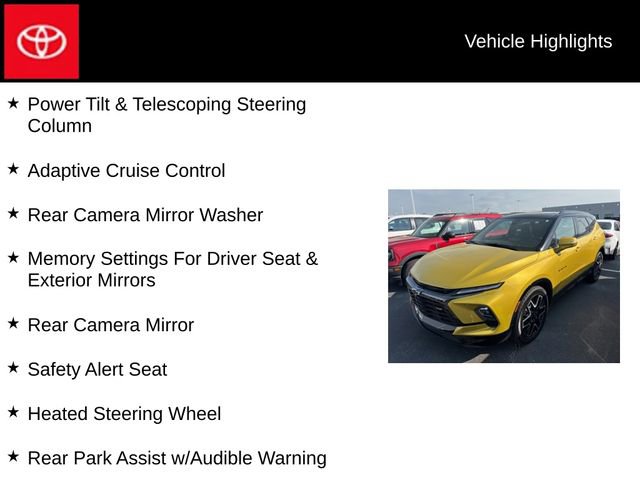 Used 2023 Chevrolet Blazer RS w/ Driver Confidence II Package image 15