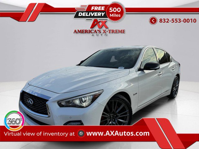 Used 2020 INFINITI Q50 Red Sport 400 w/ Proactive Package