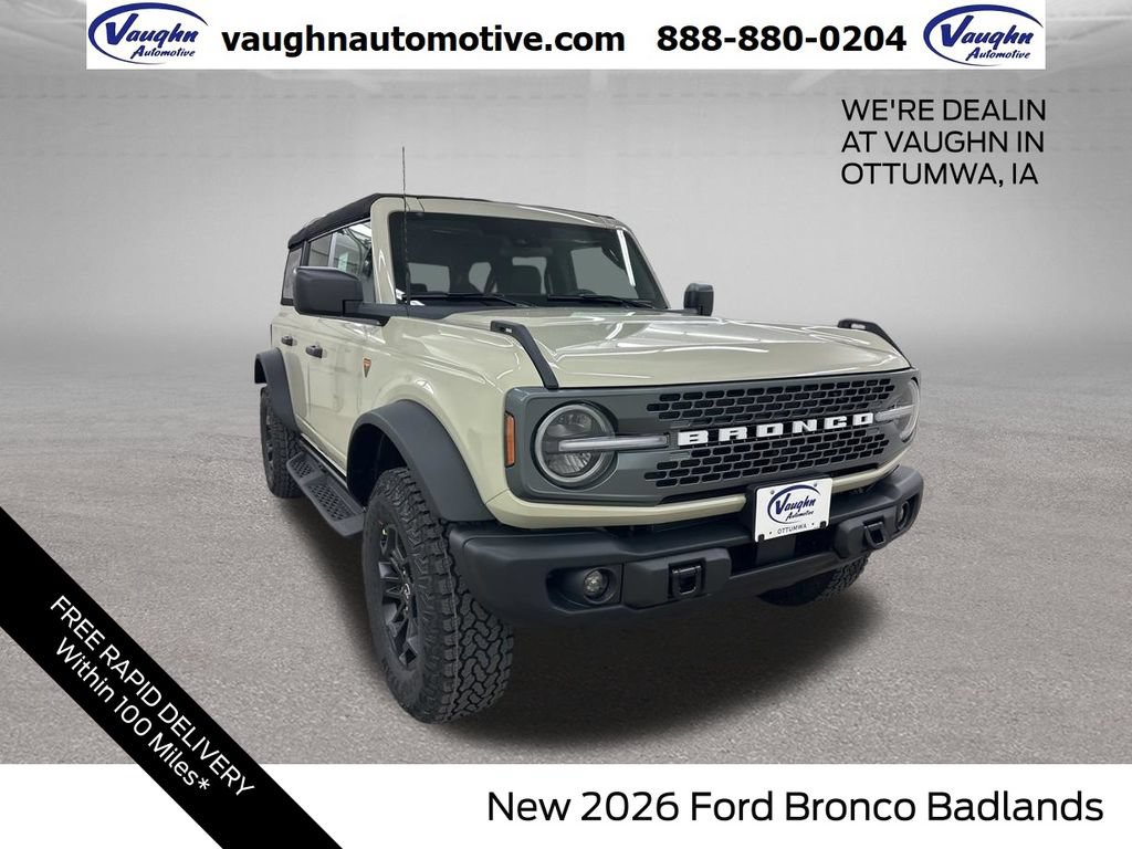 New 2026 Ford Bronco Badlands