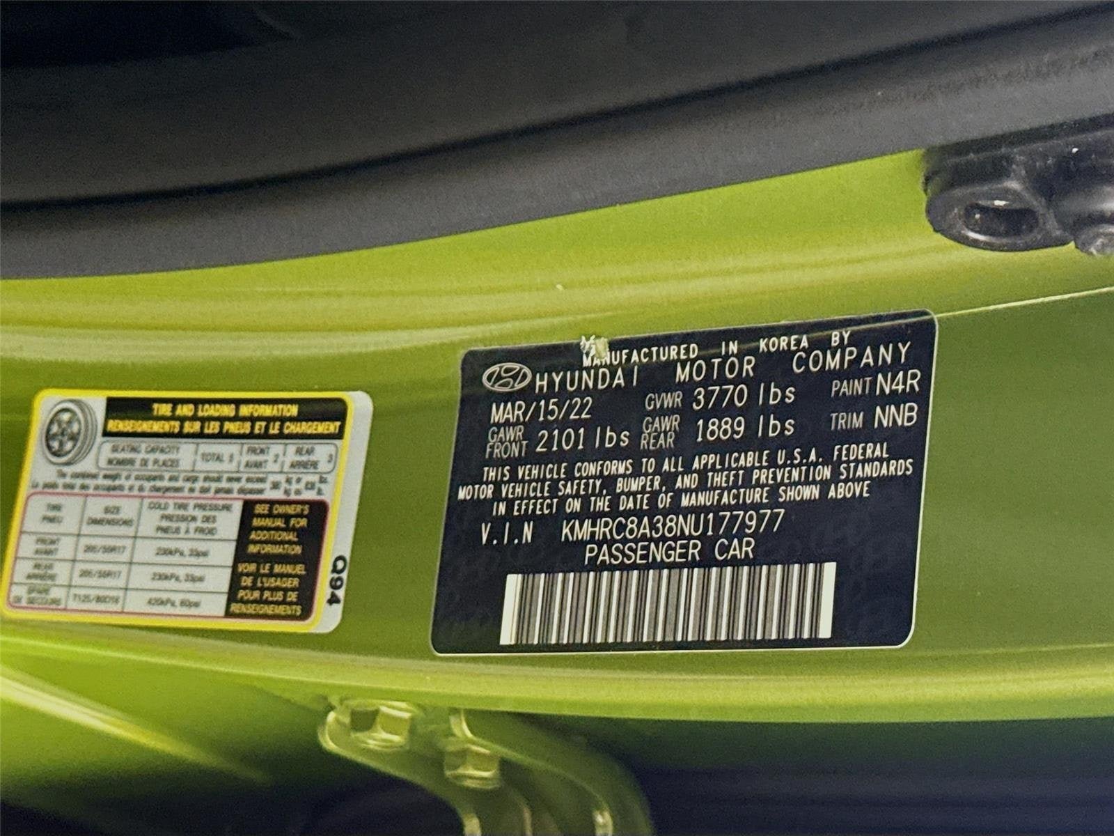 Used 2022 Hyundai Venue SEL w/ Cargo Package FWD image 30