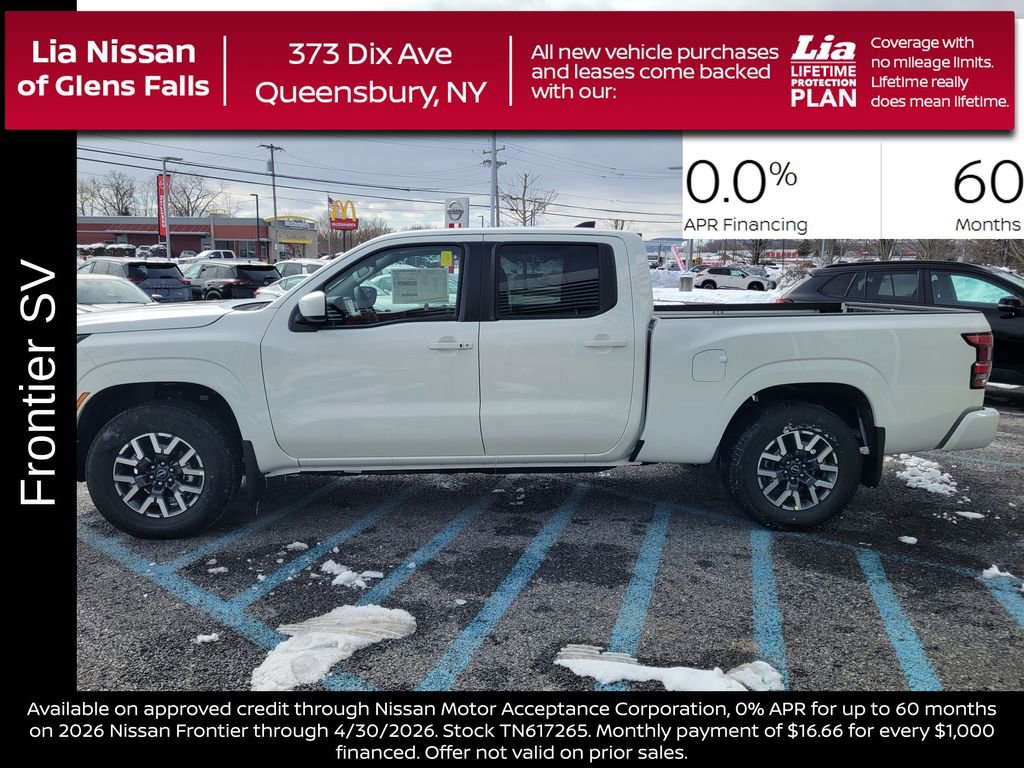 New 2026 Nissan Frontier SV w/ SV Convenience Package image 8