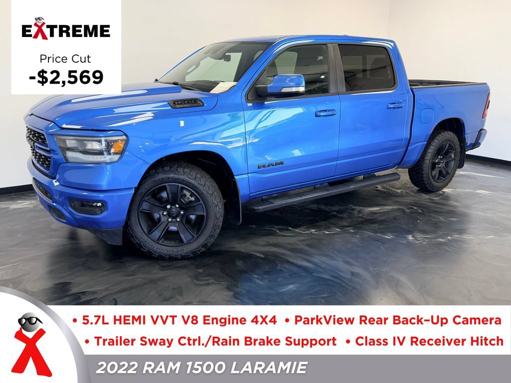Used 2022 RAM 1500 Sport w/ Rebel Level 2 Equipment Group AWD/4WD video 1