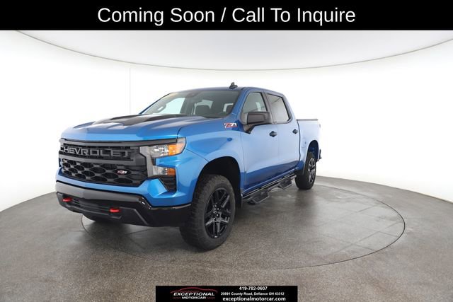 Used 2022 Chevrolet Silverado 1500 Custom Trail Boss w/ LPO, Dark Essentials Package image 1