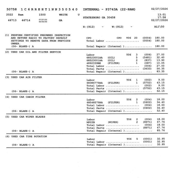 Certified 2022 RAM 1500 Limited w/ Body Color Bumper Group image 20
