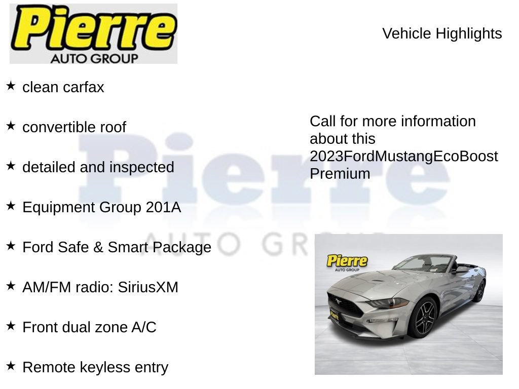 Used 2023 Ford Mustang Premium RWD image 7