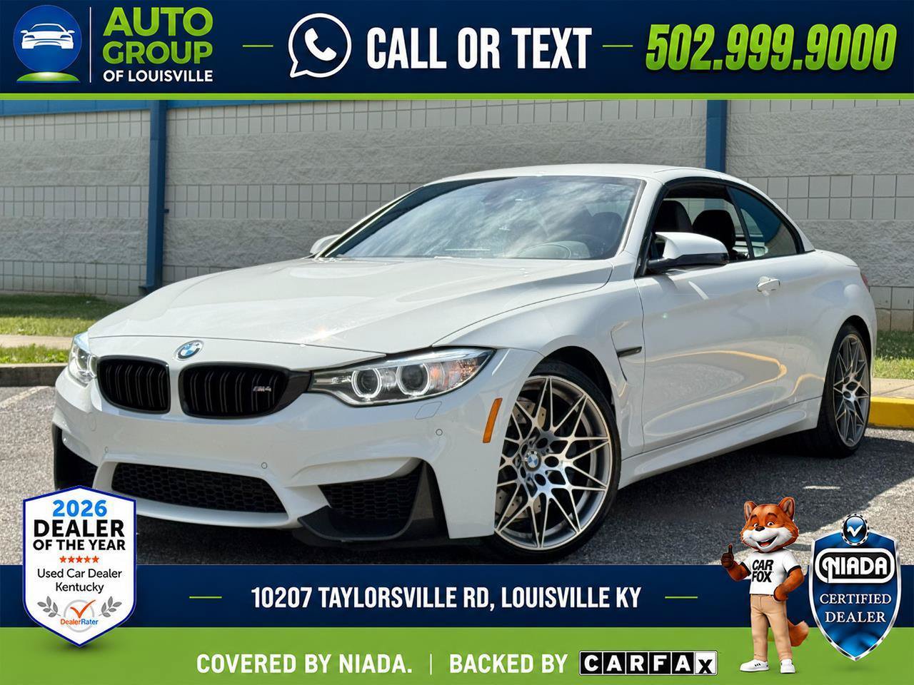 Used 2017 BMW M4 Convertible