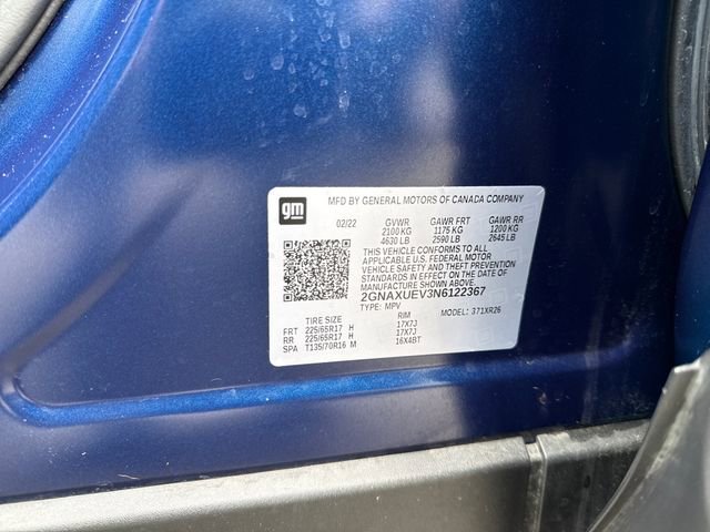 Used 2022 Chevrolet Equinox LT image 19