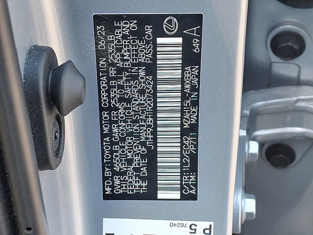 Certified 2024 Lexus UX 250h AWD w/ Premium Package image 27
