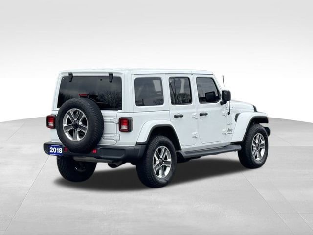 Used 2018 Jeep Wrangler Unlimited Sahara image 4
