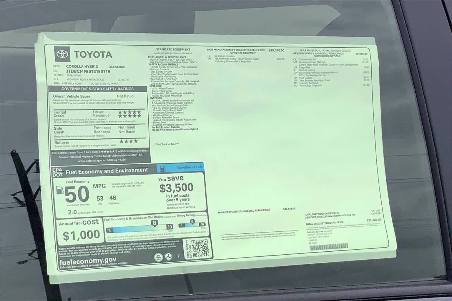 New 2026 Toyota Corolla XLE FWD image 22