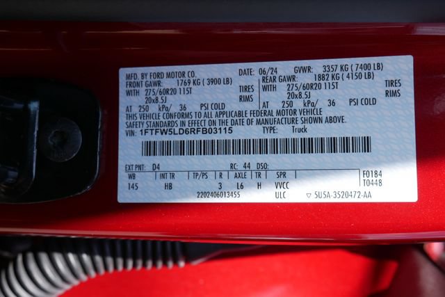 Used 2024 Ford F150 Lariat w/ Bed Utility Package AWD/4WD image 29