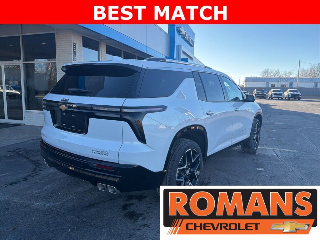 New 2026 Chevrolet Traverse High Country image 3