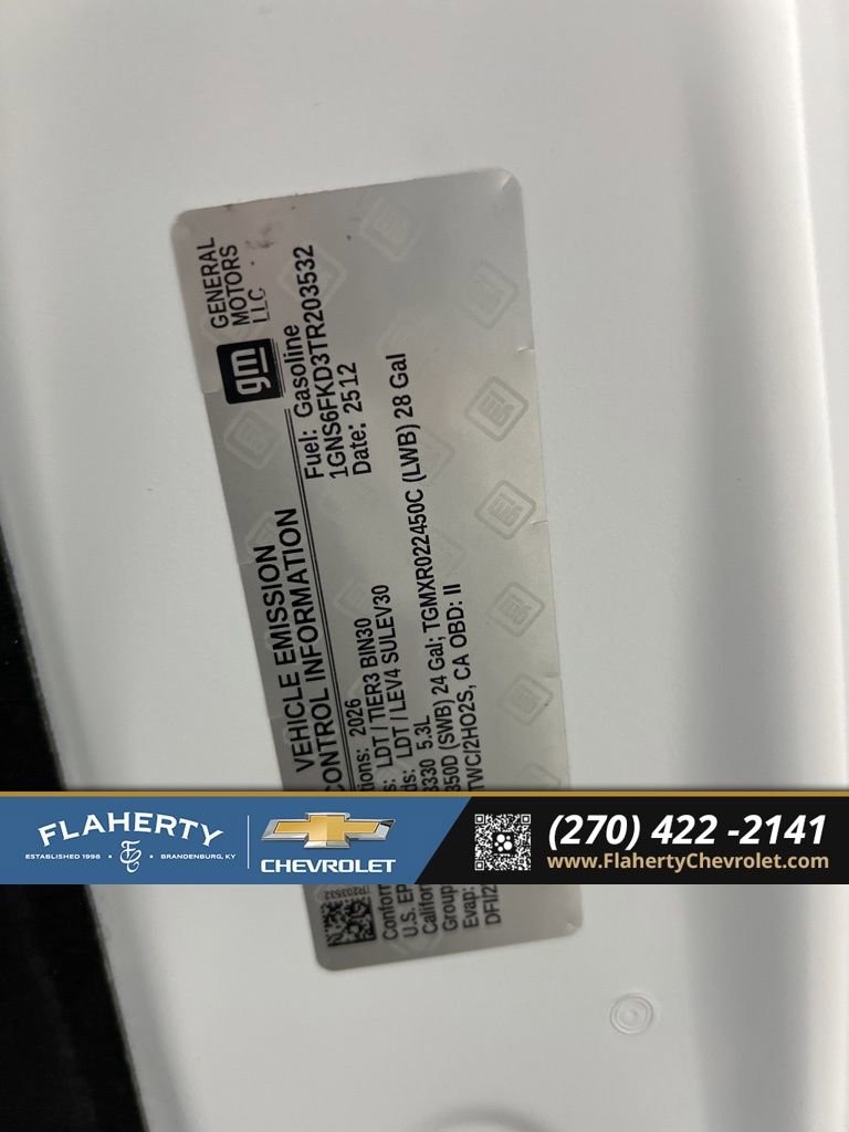 New 2026 Chevrolet Suburban Premier image 17