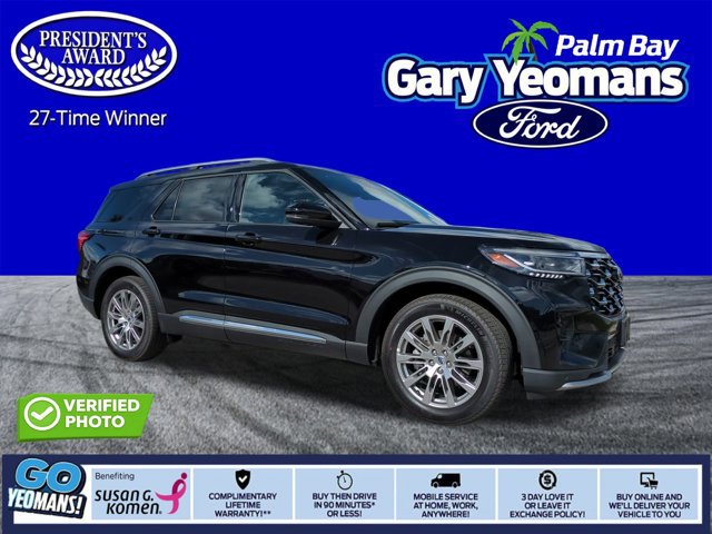 New 2026 Ford Explorer Platinum
