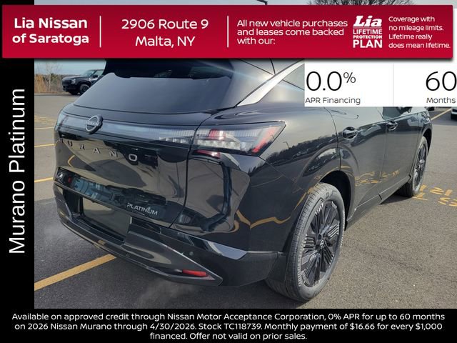 New 2026 Nissan Murano Platinum image 3