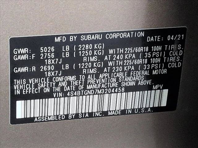 Used 2021 Subaru Outback Limited XT w/ Popular Package #2 AWD/4WD image 26