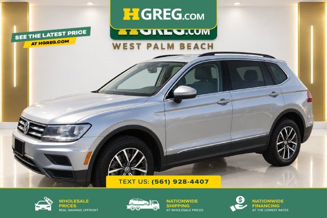 Used 2020 Volkswagen Tiguan SE w/ Panoramic Sunroof Package FWD image 1
