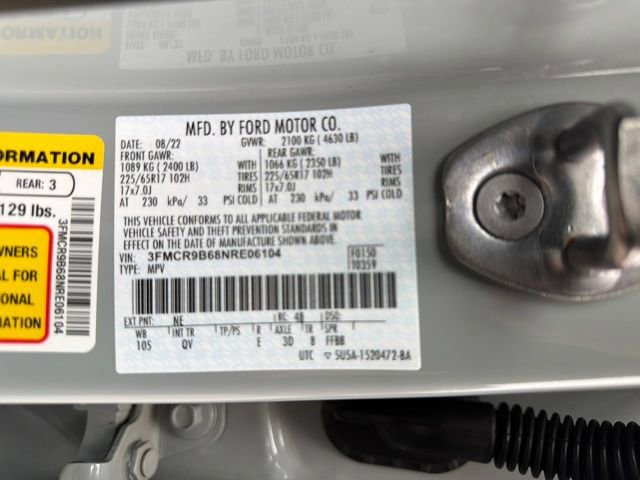 Used 2022 Ford Bronco Sport Big Bend w/ Convenience Package image 33