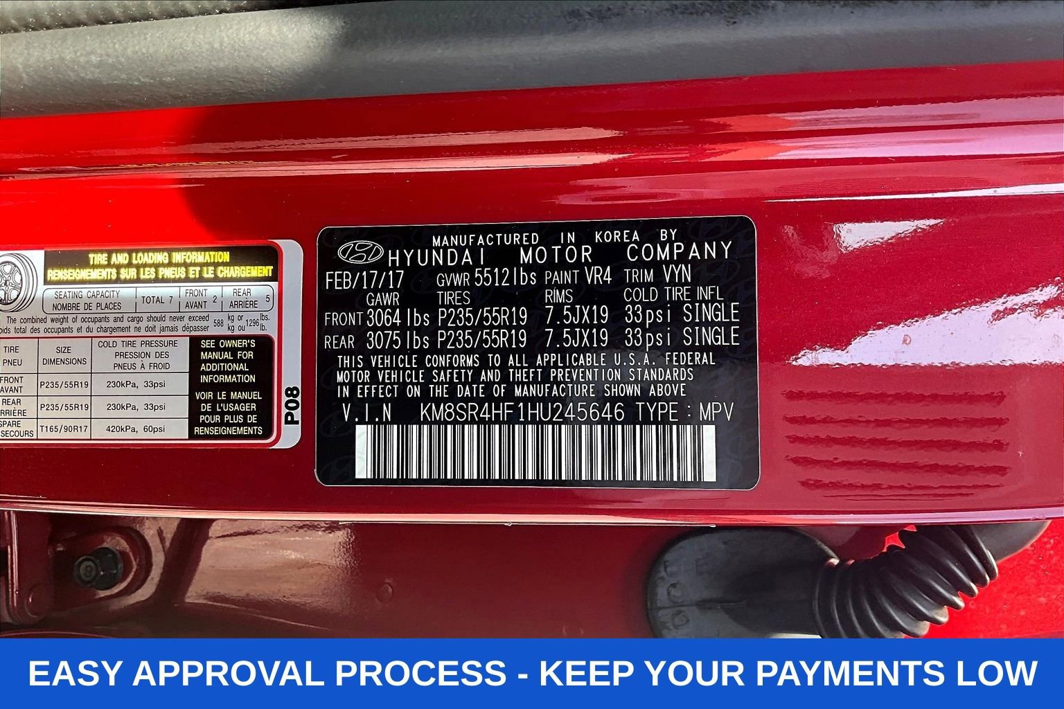 Used 2017 Hyundai Santa Fe SE w/ SE Ultimate Tech Package 03 image 25