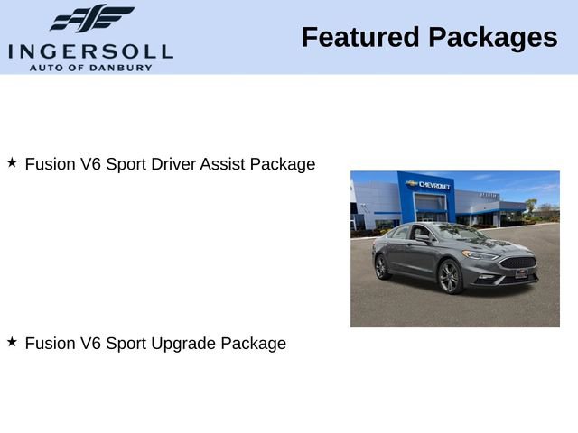Used 2017 Ford Fusion Sport w/ Equipment Group 401A image 8