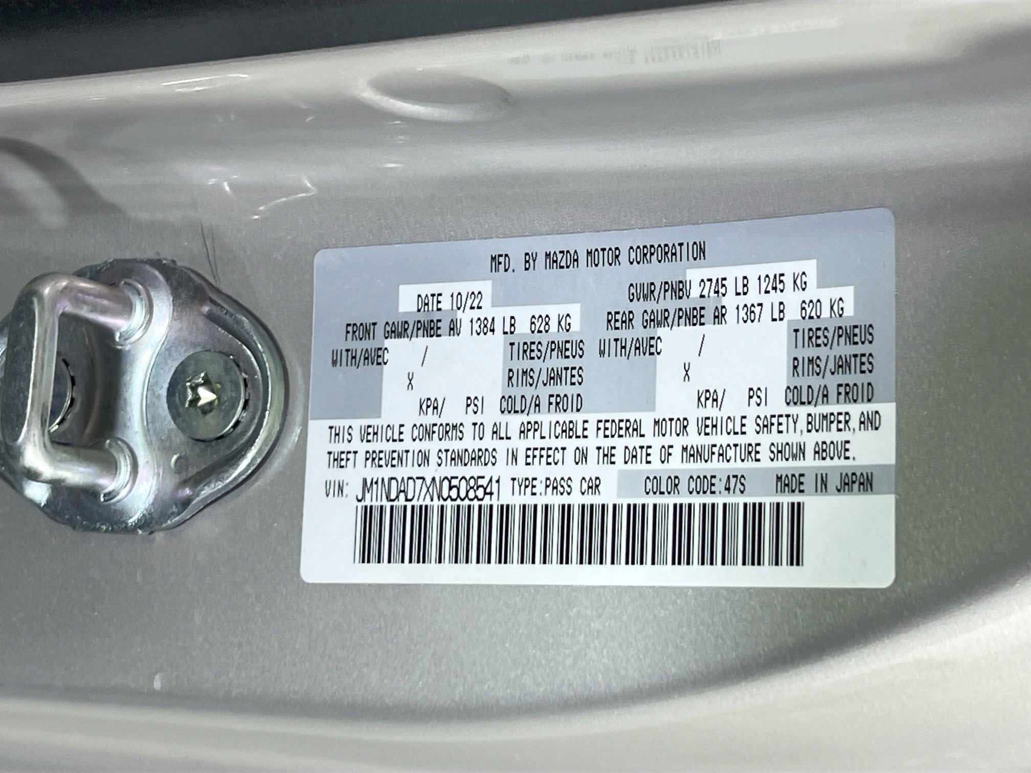 Used 2022 MAZDA MX-5 Miata Grand Touring image 27