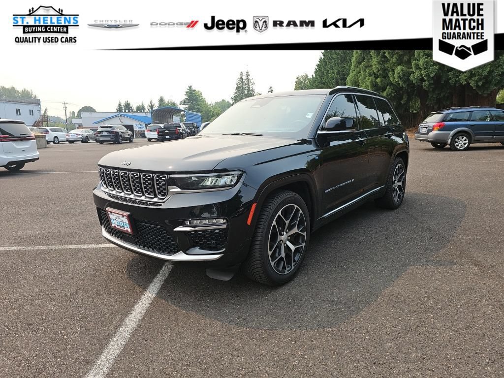 Used 2022 Jeep Grand Cherokee Summit AWD/4WD image 4