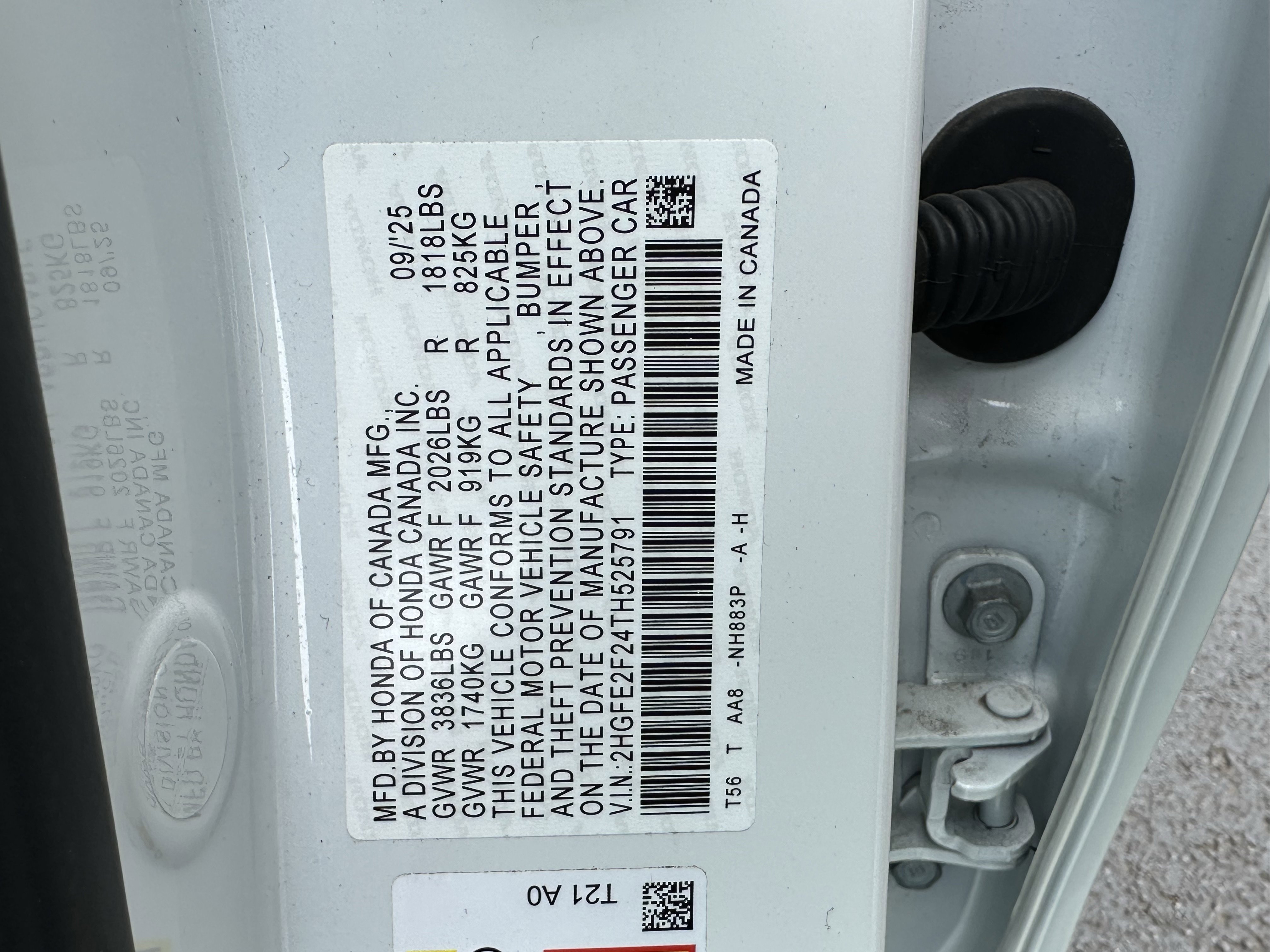 Used 2026 Honda Civic LX image 34