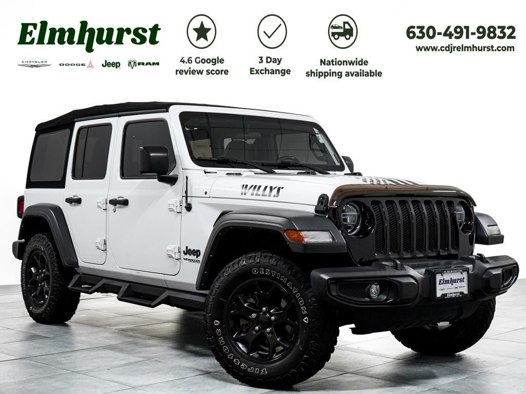 Used 2021 Jeep Wrangler Unlimited Sport AWD/4WD image 1