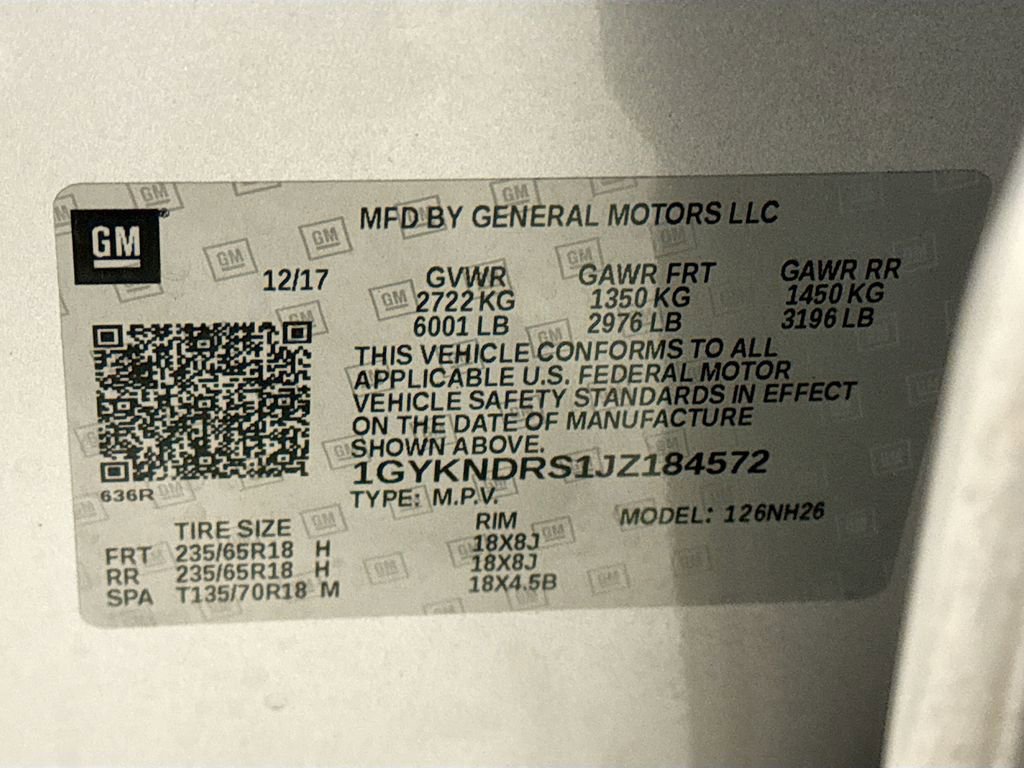 Used 2018 Cadillac XT5 Luxury w/ Driver Awareness Package image 40