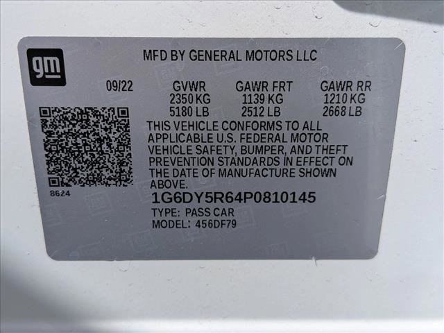 Used 2023 Cadillac CT5 V Blackwing w/ Driver Assist Package RWD image 20