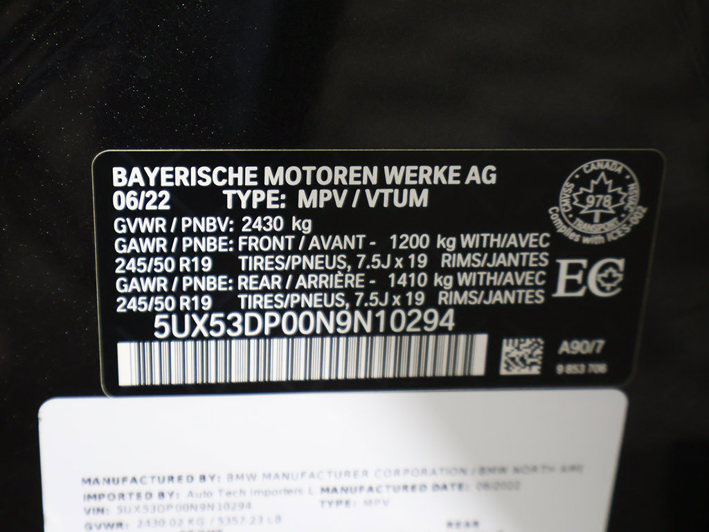 Used 2022 BMW X3 xDrive30i AWD/4WD image 58