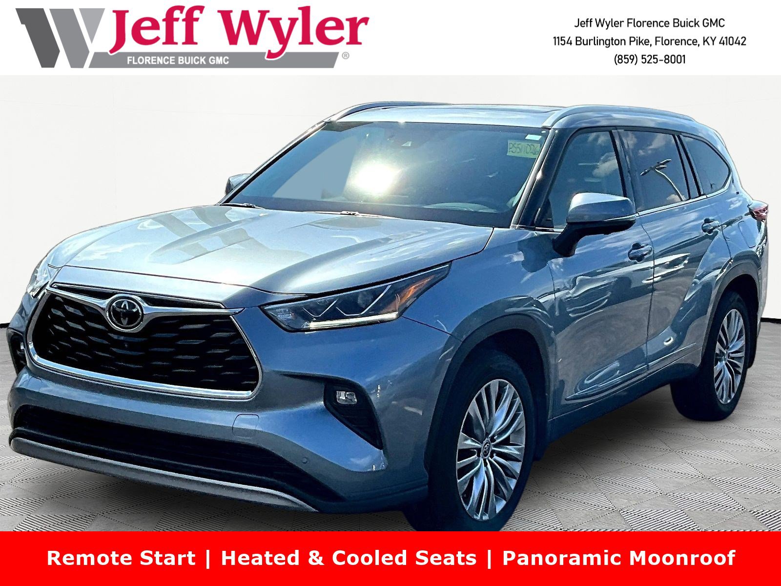 Used 2023 Toyota Highlander Platinum AWD/4WD image 1