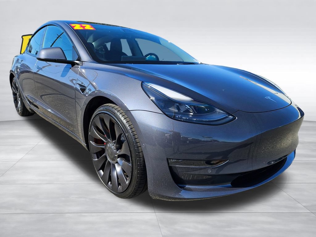 Used 2022 Tesla Model 3 Performance AWD/4WD image 7