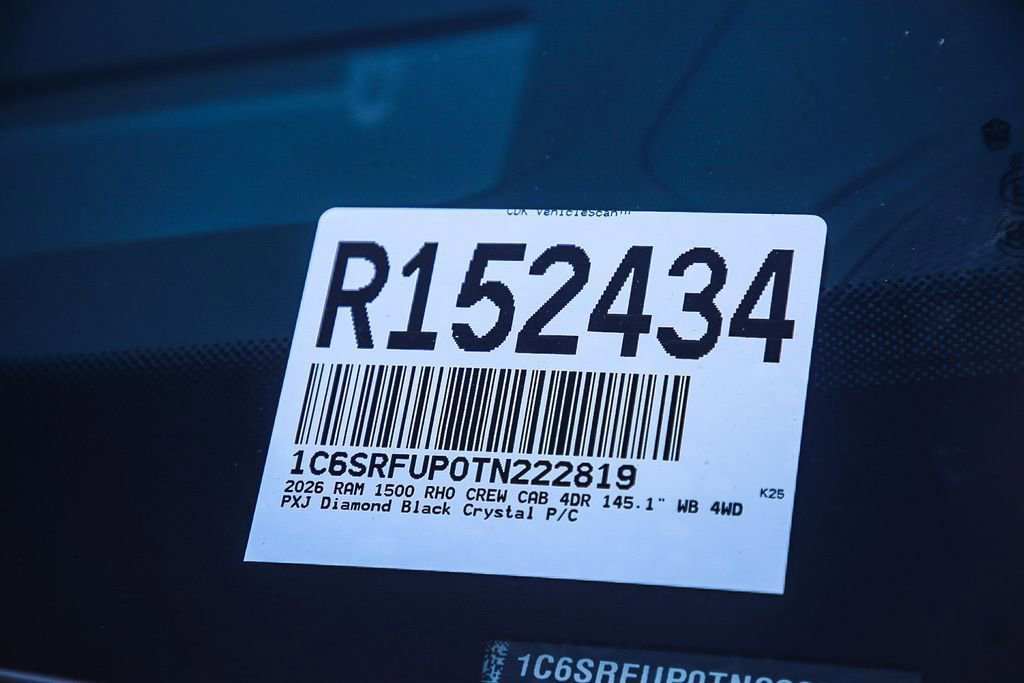 New 2026 RAM 1500 RHO w/ RHO Level 1 Equipment Group image 34