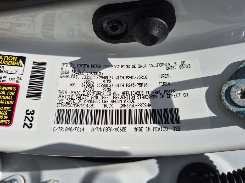 Used 2023 Toyota Tacoma SR5 RWD image 34